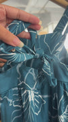 Sienna Girl's Dress in Azure Bauhinia