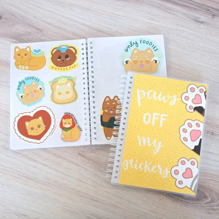Pawffee Shop Reusable Sticker Book