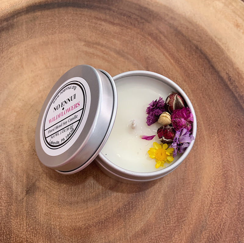 Wildflowers Soy Candle