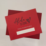 Mele Kalikimaka Greeting Card