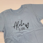 Aloha is Love Keiki Tee