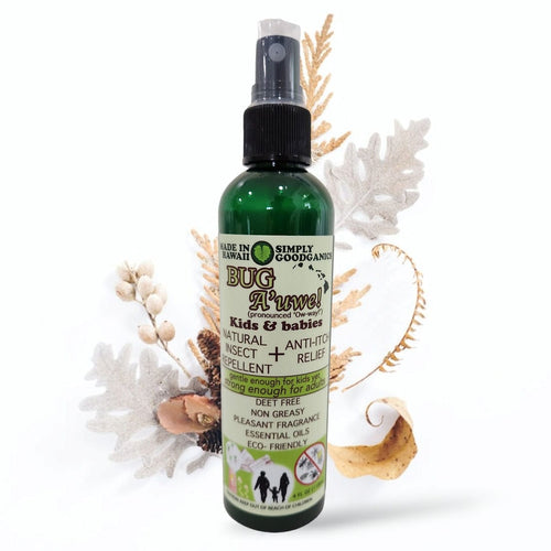 Ao Organics Skincare Natural Insect Repellent and Anti-itch Relief in Citronella AO Organics After Sun Spray | Made in Hawaii | Valia Honolulu Valia Honolulu