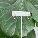 Barberry and Lace Jewelry Pebble Hoop Stud Earrings Valia Honolulu