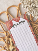 bujoBAE Stationary Little Miss Tough Titah To Do List Notepad Little Miss Tough Titah To Do List Notepad | Bujo Bae at Valia Honolulu Valia Honolulu