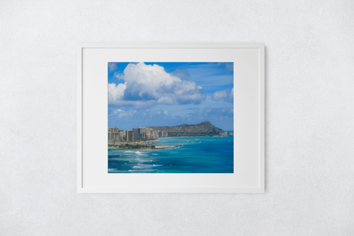 Butterfly in the Wind Home South Shore Stunner Art Print (8 x 10) Valia Honolulu