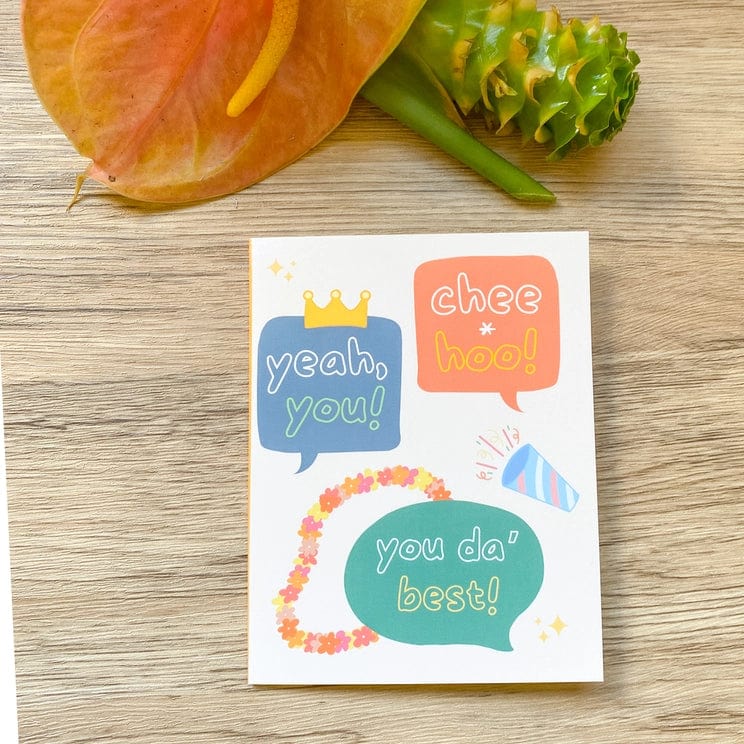 Design Jord Gift Congrats Greeting Card Congrats Greeting Card | Single Sploot at Valia Honolulu Valia Honolulu