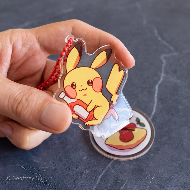 Geoffrey Siu Art Stationary Pika Keychain & Stand Pika Keychain & Stand | Geoffrey Siu at Valia Honolulu Valia Honolulu