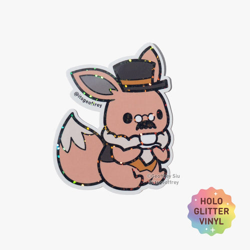 Kakou Collective Stationary Teavee Glitter Sticker Valia Honolulu