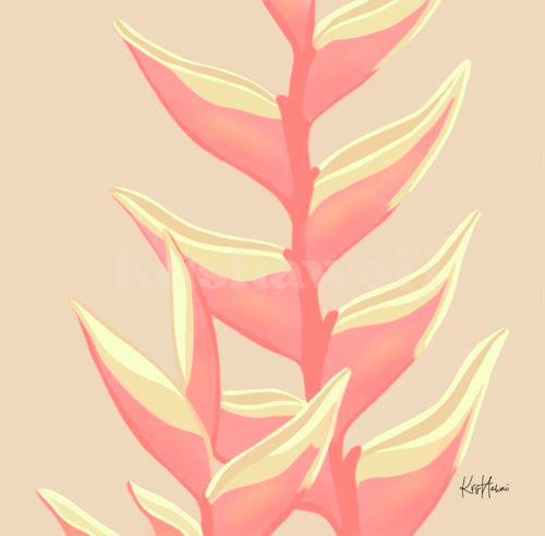 Kris Hawaii Home Heliconia Art Print Heliconia Art Print | Kris Hawaii at Valia Honolulu Valia Honolulu