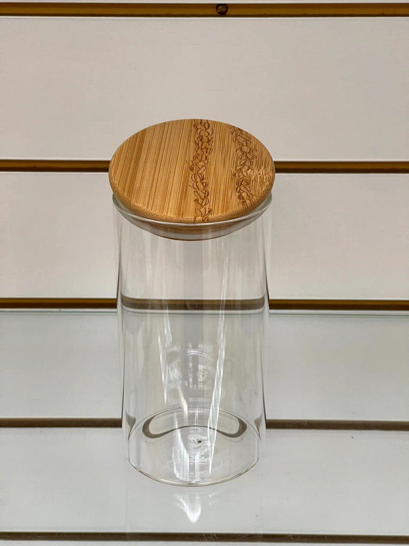 Laha’ole Home Medium Pikake Jar Valia Honolulu