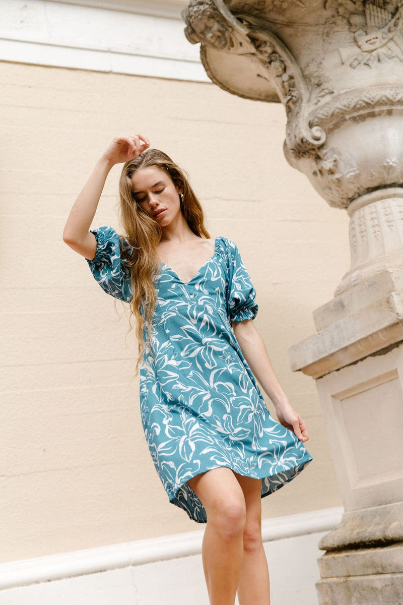 Yireh Dress Alana Dress in Pacific Alana Dress in Pacific | YIREH | An ethically conscious clothing brand Valia Honolulu