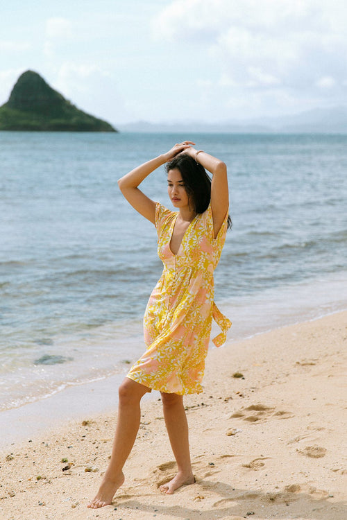 Yireh Dress Brynn Dress in Tropical Garden Brynn Dress in Tropical Garden | YIREH | An ethically conscious clothing brand Valia Honolulu