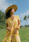 Yireh Dress Florentine Dress in Tropical Garden Florentine Dress in Tropical Garden | YIREH | An ethically conscious clothing brand Valia Honolulu