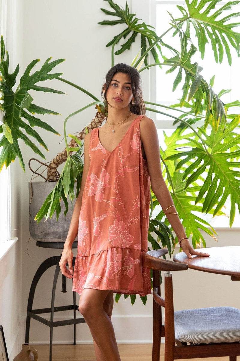 Yireh Dress Maia Dress in Terra Rossa Maia Dress in Terra Rossa | YIREH | An ethically conscious clothing brand Valia Honolulu