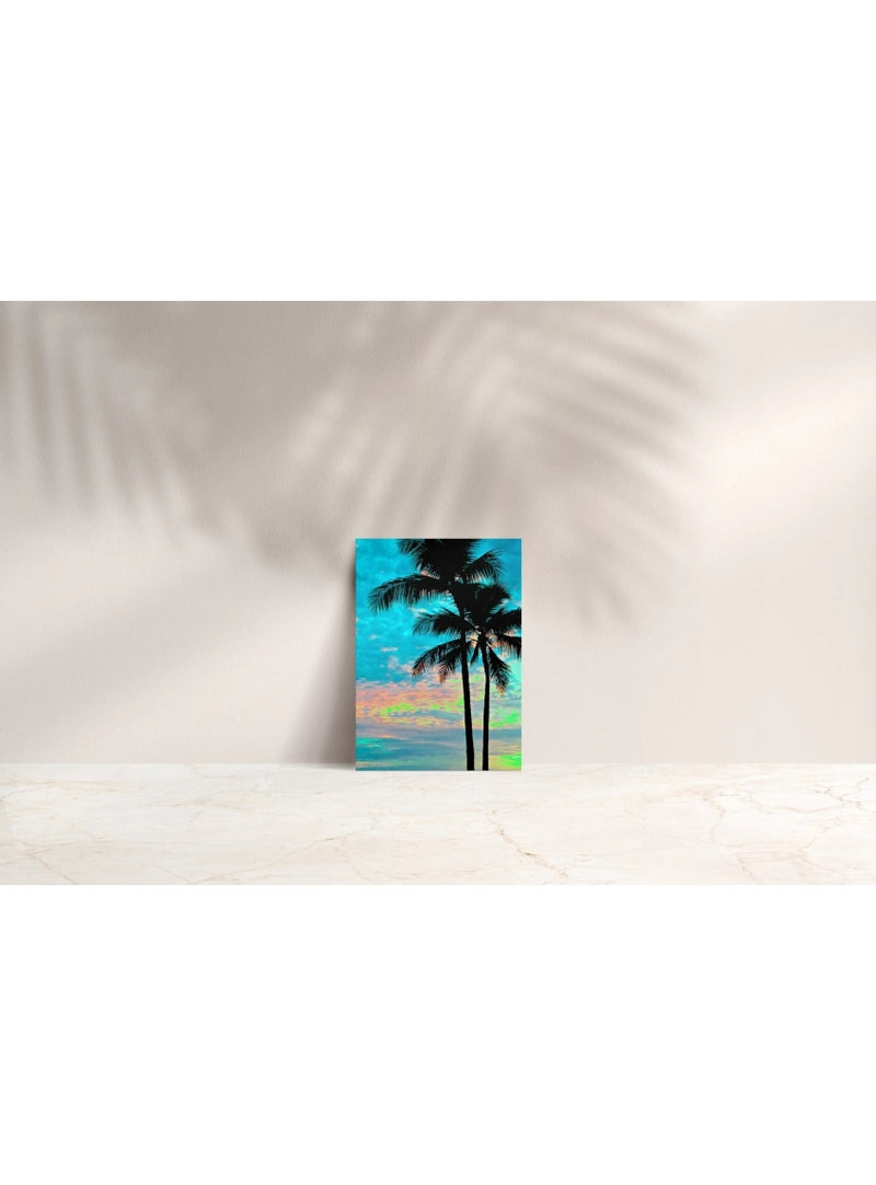 Butterfly in the Wind Home Color and Silhouette Note Card Valia Honolulu