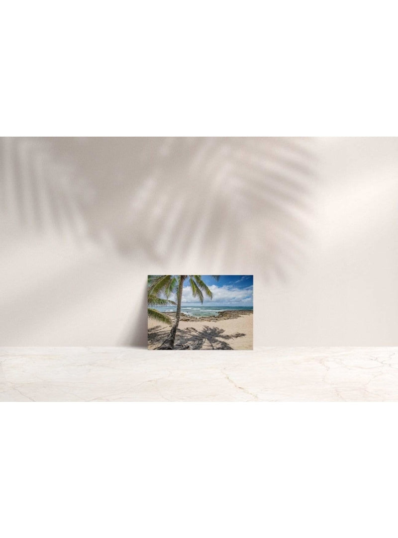 Butterfly in the Wind Home On the Beach in Hawaii Note Card Valia Honolulu