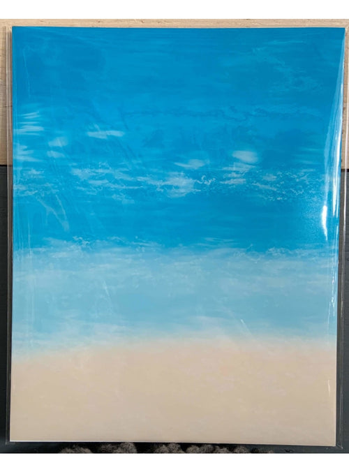 Cassi Essentials Gift Beach Waves Art Print Valia Honolulu