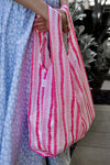 Citadine Handbag Pua Kenikeni Pink Reusable Icon Bag Valia Honolulu
