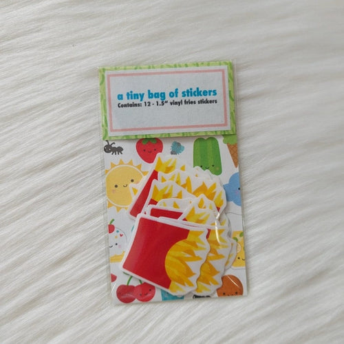 Death By Scrapbooking Gift French Fries Vinyl Sticker Pack French Fries Vinyl Sticker Pack | Valia Honolulu Valia Honolulu