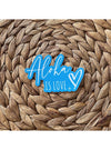 DYY Creations Gift Aloha is Love Sticker Valia Honolulu