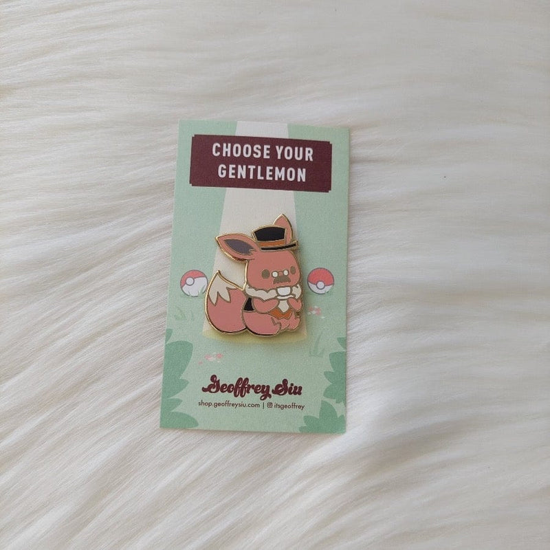Geoffrey Siu Art Stationary Teavee Pin Teavee Enamel Pin | Riskit Design at Valia Honolulu Valia Honolulu