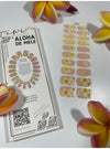 Iwi Nails Beauty and Wellness Gel Nail Strips in Melia Falling Valia Honolulu