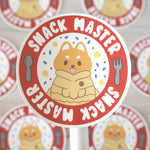 Kitt & Bunn Supply Co Stationary Shiba Inu Snack Master Vinyl Sticker Shiba Inu Snack Master Vinyl Sticker | Kitt & Bunn Supply Co. | Valia Honolulu Valia Honolulu