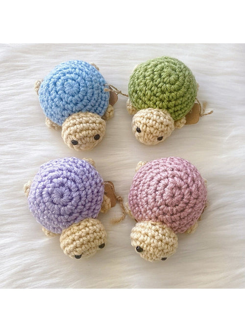 Knits And Knots By AME Gift Baby Turtle Amigurumi Baby Turtle Amigurumi | Crocheted Figurines Valia Honolulu