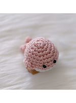 Knits And Knots By AME Gift Dusty Pink Whale Amigurumi Valia Honolulu