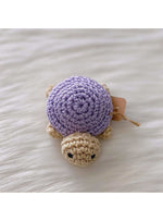 Knits And Knots By AME Gift Purple Baby Turtle Amigurumi Baby Turtle Amigurumi | Crocheted Figurines Valia Honolulu