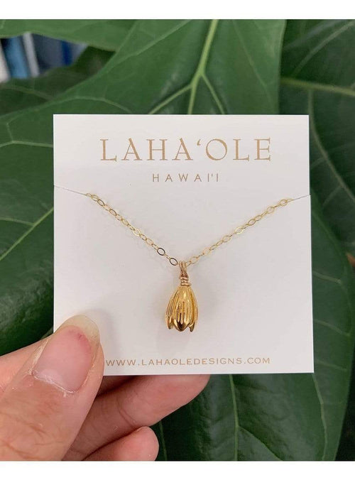 Laha’ole Jewelry Vermeil Pīkake Wale No Necklace - 2020 Collection Pikake Necklace | Handmade Hawaiian Jewelry | Valia Honolulu Valia Honolulu