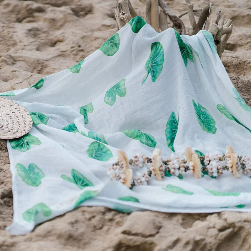 Mahina Made Keiki Swaddle in Kalo Swaddle in Kalo l Mahina Made l Valia Honolulu Valia Honolulu