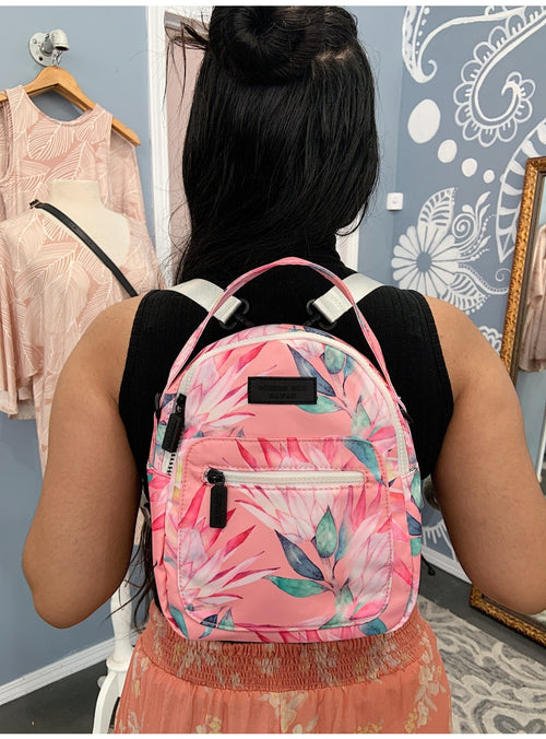 Ocean's End Handbag Mini Backpack in Lahaina Ocean's End Mini Backpack in Lahaina | Valia Honolulu Valia Honolulu