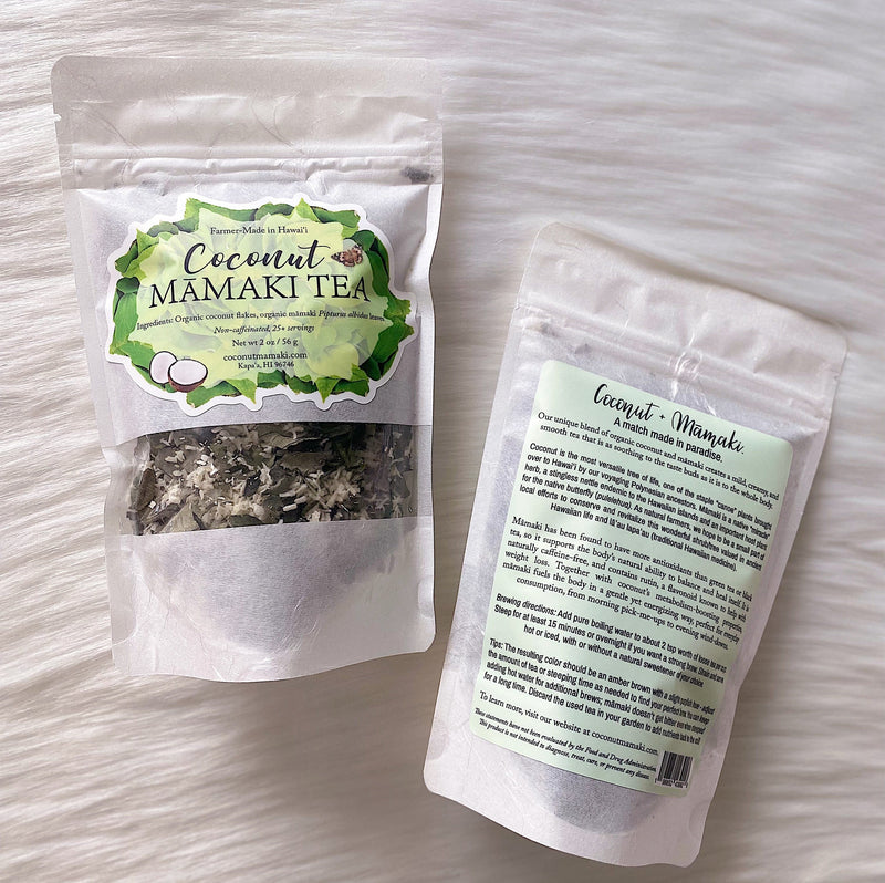 Paradise Healing Farms Skincare Coconut Māmaki Tea Valia Honolulu