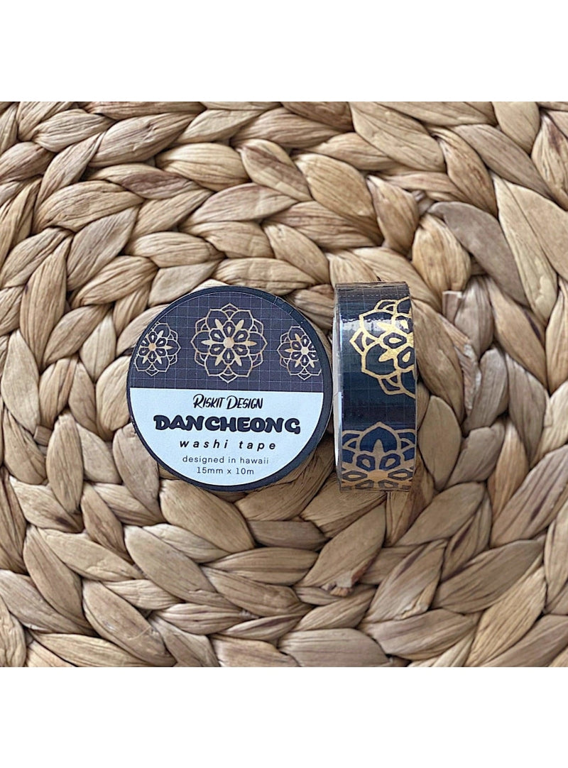 Riskit Designs Gift Dancheong Washi Tape Coffee Lover Washi Tape | Riskit Design at Valia Honolulu Valia Honolulu