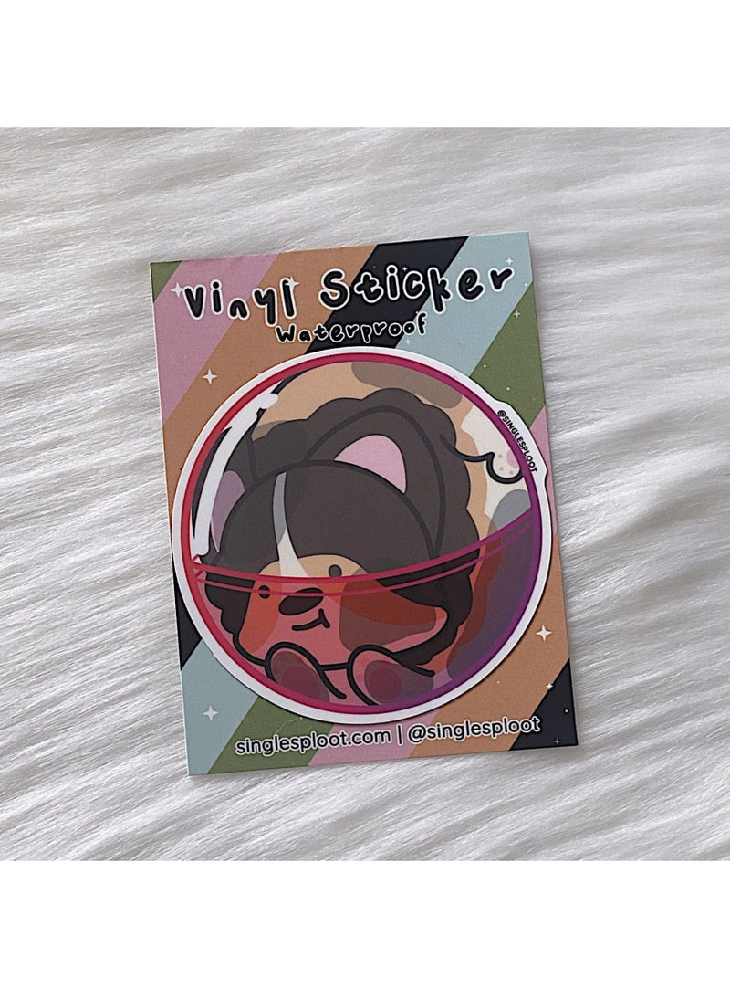 Single Sploot Gift Gachapon Corgi Vinyl Sticker Gachapon Corgi Vinyl Sticker | Single Sploot at Valia Honolulu Valia Honolulu