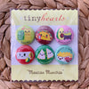 Tiny Hearts Gift Mexican Munchies Tiny Hearts Magnet Set Foodie Magnets | Handmade Fridge Magnets | Tiny Hearts Valia Honolulu
