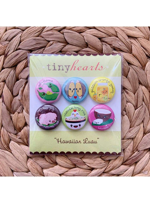 Tiny Hearts Gift Tiny Hearts Magnet Set Foodie Magnets | Handmade Fridge Magnets | Tiny Hearts Valia Honolulu