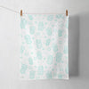 Workshop 28 Home Turquoise Pineapple Confetti Cotton Dishcloth Pineapple Confetti Cotton Dishcloth | Workshop 28 at Valia Honolulu Valia Honolulu