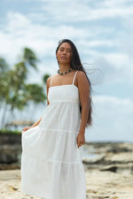 Yireh Dress Aila Dress in Cloud Aila Dress in Terra | YIREH | An ethically conscious clothing brand Valia Honolulu