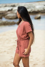 Yireh Romper Leah Romper in Terra Leah Romper in Terra | YIREH | An ethically conscious clothing brand Valia Honolulu